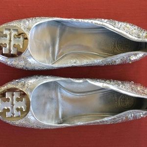 Tory Burch Sequin Ballet Flats- sz 9
